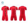 Buy cheap Professional Plain Soccer Jersey for School/Club Game Training 150gsm Fabric Weight Back Name Placement from wholesalers