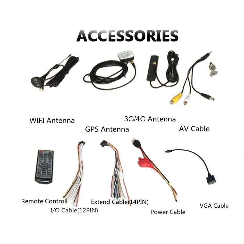 Dual SD Card CCTV 4G 3G Mobile DVR 4 Channels 1080P AHD Camera WIFI