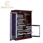 Professional Design Wood Wine Cooler with Safe Protection Lock and Super Big