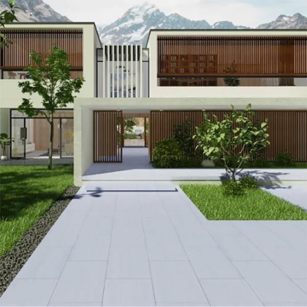 Buy cheap Garden Granite Floor Matte Finished Rustic Tiles Anti Slip Public Parking from wholesalers
