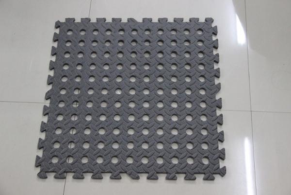 Buy cheap Hole Design 10mm Thick EVA PE Outdoor Interlocking Foam Mats 60 X 60 from wholesalers