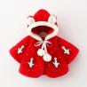 Buy cheap Cute Children'S Girls Heavy Winter Red Hooded Cape Coats Little Ears Hat from wholesalers