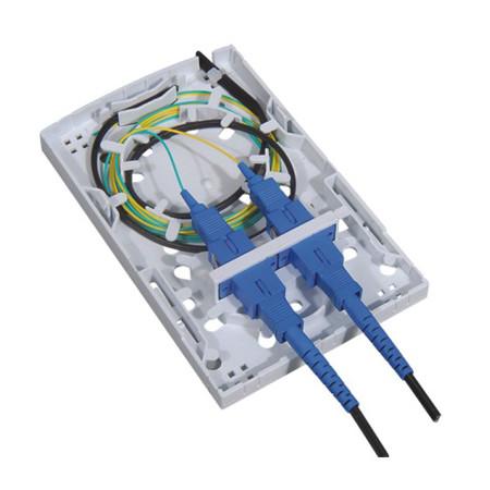 Buy cheap DA-FDB-2X-A-1 2ports Fiber Optic Socket from wholesalers
