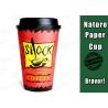 Buy cheap Biodegradable Hot Drink Cups Single PE Coated Paper Food Grade Printing from wholesalers