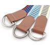Buy cheap Printed Logo 88cm Length D Buckle Belts Cotton Webbing 3.0CM from wholesalers