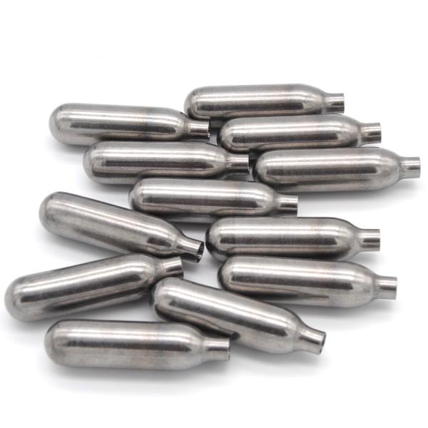 Buy cheap Metal Steel Whip Cream Charger 8g Nitrous Oxide Food Grade from wholesalers