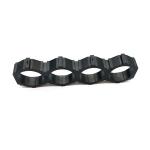 Cylindrical ABS 18650 Battery Holder 2 Cell 6P 10P 13P Size Black Color