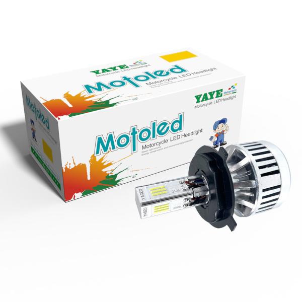 80W 8000LM CSP Light Source Motorcycle LED Headlight with 50000 Hours Operating