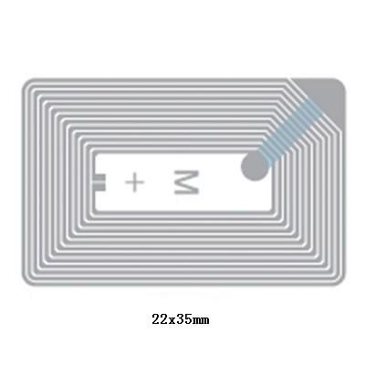 Buy cheap PET Material Dry HF RFID Inlay 13.56MHz RFID Label Tag 40x40mm 22x35mm from wholesalers