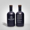 Buy cheap Wooden Cork Square Flint Glass Bottle 22mm Bourbon Glass Bottle from wholesalers