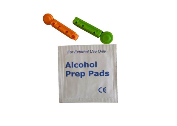 Buy cheap Customized Unfolded Alcohol Prep Pads Wipes 30x60mm from wholesalers