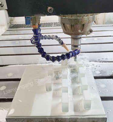 Customized Clear Fused Glass Quartz Rod High Precision Optical Light Guide