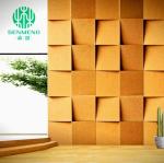 Natural Cork Wall Tiles Premium Quality Heat Insulation Cork wall Panels