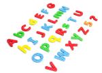 Colorful Foam EVA Portable Magnetic Alphabets And Numbers , Childrens Magnetic