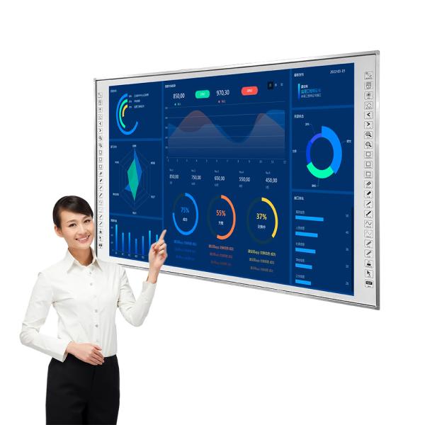 Buy cheap School 82" Aluminium Alloy Frame Smart Interactive Whiteboard Finger Writing from wholesalers
