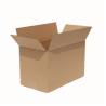Buy cheap Portable Plain Brown Corrugated Gift Box Lightweight For Shipping from wholesalers