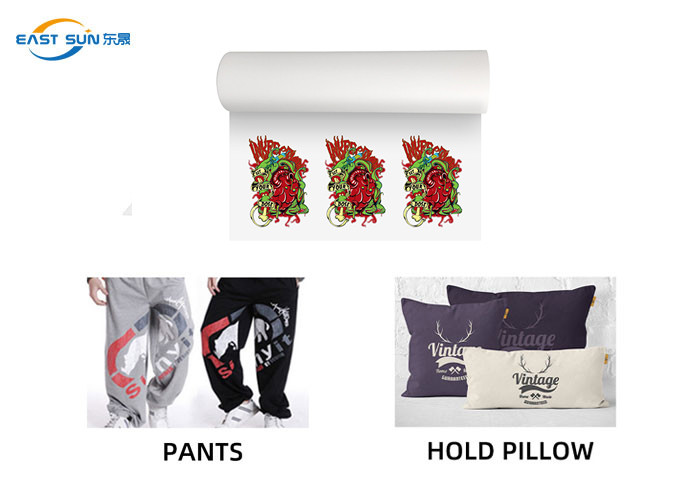 DTF Printing PET Film Hot Peel Single Side Matte DTF Film Roll