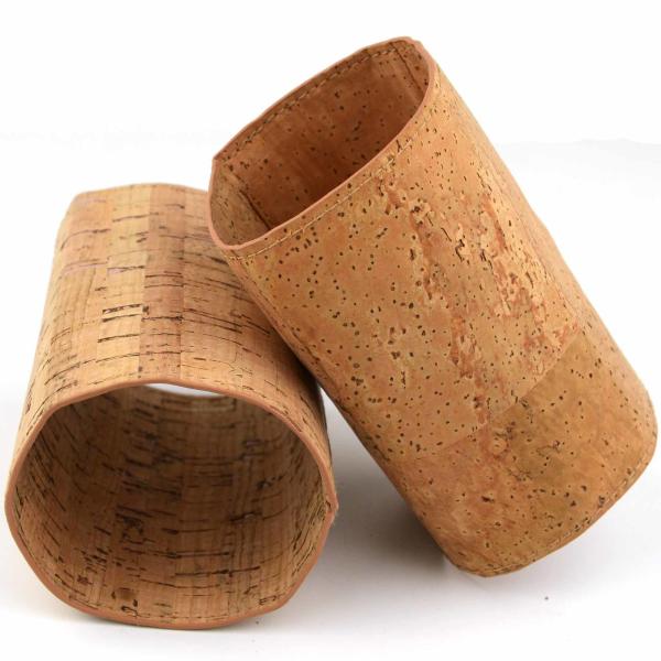 Buy cheap Heat Insulation Natural Cork Fabric Breathable Cork Cup Sleeve Reusable OEM from wholesalers