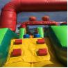 Buy cheap Small Football Obstacle Speed Racer Bounce House For Kids Customized Color from wholesalers