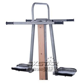 Buy cheap china outdoor park gym equipment wood like outdoor exercise machine surfboard from wholesalers