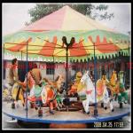 musical outdoor christmas carousel, antique carousel ride, trailer mobile