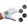 Buy cheap Wholesale Industrial Usework White Cotton Working Gloves For Packaging Anti Fingerprint Gloves Safety Gloves from wholesalers