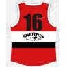 Buy cheap 100% Polyester 300gsm Aussie Rules Jersey Red Afl Football Jumpers from wholesalers