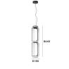 Buy cheap Italy Design Heavy Glass Pendant Light Nordic Modern Hanging Led Pendant Lamp Fixture(WH-GP-35) from wholesalers