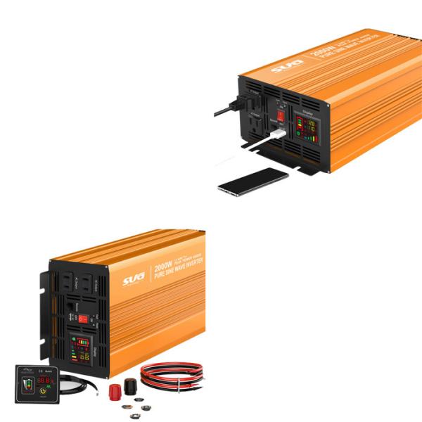 Buy cheap Intelligent Cooling Pure Sine Wave Energy Inverter 2000W from wholesalers