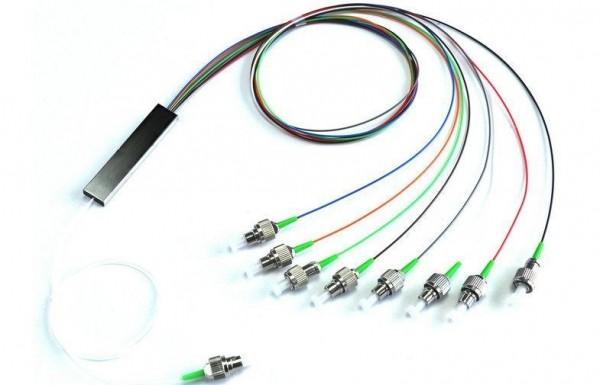 Buy cheap Fiber Optic Stainless steel mini-tube PLC splitter 1*8 single mode,customized length from wholesalers