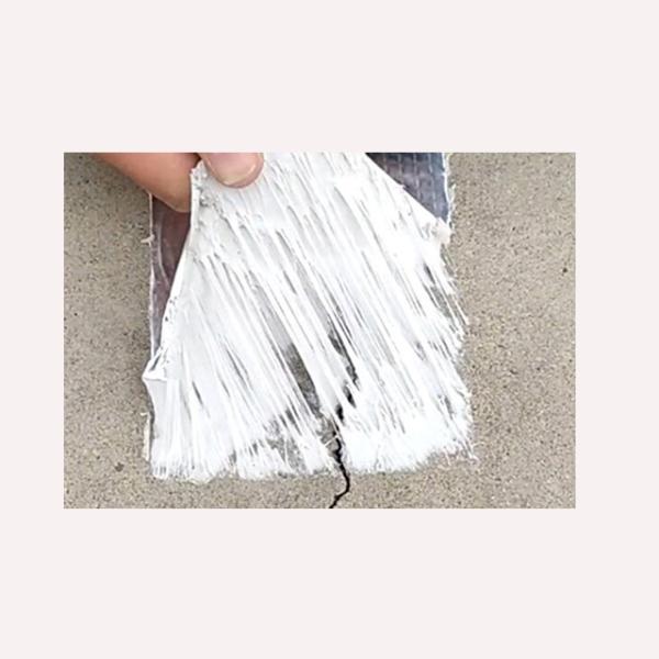 Aluminum Foil Self Adhesive Butyl Flashing Tape for Hospital Roofing Width 5cm