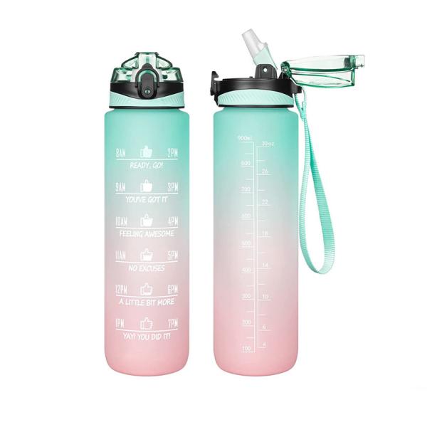 Buy cheap 1000ml Plastic Sports Water Bottles from wholesalers