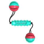 New Type Top Sale Eco-friendly Dog Toothbrush Toy Stick Rope Pet Molar Bite Ball