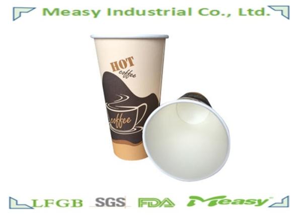 Buy cheap 20 OZ Paper Hot disposable espresso cups For Coffee And Tea from wholesalers