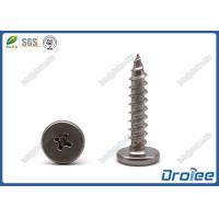 Buy cheap Metal to Wood Pancake Head Screws Stainless Steel Philips Drive product