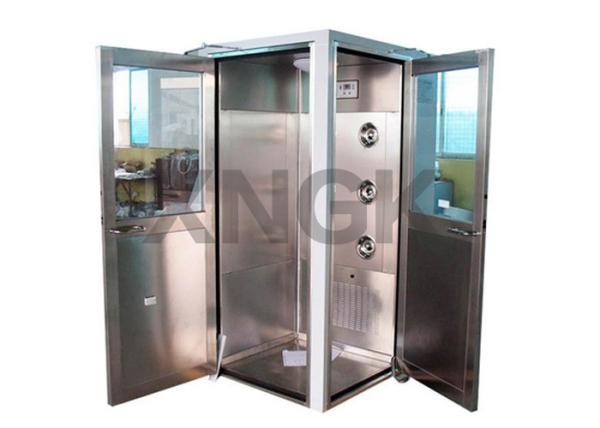 90 Degree L Design Clean Room Modular , Stainless Steel Air Showers And Pass