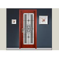 Buy cheap Gray Baroque Decorative Patterned Glass Antifouling Anti Scouring Hinder Vision product