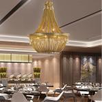 Crystal Hanging chain pendant light chandelier Lamp Fixtures (WH-CC-18)