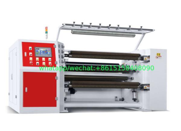 Buy cheap 350MPM Shaftless Unwinding Thermal Paper Slitting Machine PLC Mitsubishi Delta Inverter from wholesalers