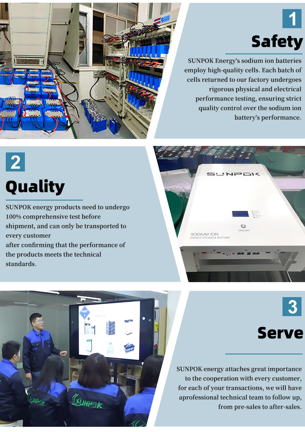 48V 10kwh Sodium-ion Battery Sodium Na Ion Storage Battery Solar Power Bank Power Wall Sodium Ion 51.2V 200Ah Batteries