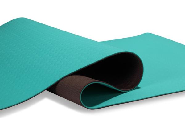 Buy cheap Latex Free TPE Yoga Mat Lightweight Skid Resistance Double Side Unique Textures from wholesalers