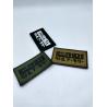 Buy cheap PVC Velcro Logo Label Stickers OEM Rectangle For The Cap Customized Color from wholesalers