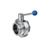 Buy cheap Mirror Polish 6 Bar Weld 316L Tri Clamp Butterfly Valve from wholesalers