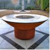 Buy cheap Large Size 3mm Thick Outdoor Cooking Grills With Circle Plancha from wholesalers