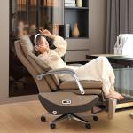 Stainless Steel Tall Office Chair with Self-Attaching Armrests and Reclining