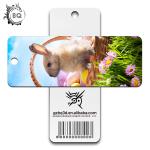 Lenticular Printing Paper Plastic PET 3D Bookmark Of Animals For Gifts