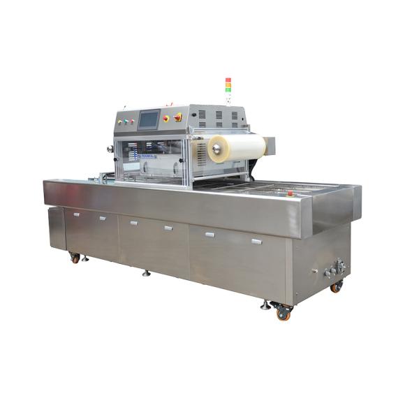 Buy cheap Auto Vacuum Food Tray Sealer Machine Gas Flushing Map Packaging Equipment from wholesalers