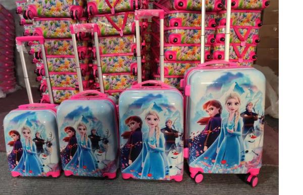 Buy cheap ABS Kids Cartoon Luggage New Design Small Luggage Kid Cute Kids Trolley Luggage For Children Travel Trip from wholesalers