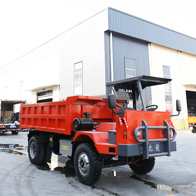 12ton 4x2 Tunnel Underground Transporter Mining Dumper Truck With Wheels