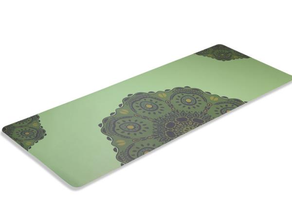 Buy cheap Indoor Sports Green Travel Exercise Mat , Fold Up Yoga Mat Easy Cleaning from wholesalers